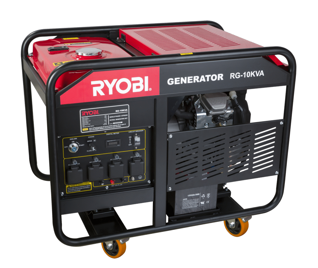 Ryobi 4-Stroke Generator RG-10Kva