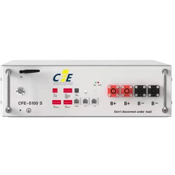 CFE Battery Lithium Ion 5.12kWh 51.2V 100Ah